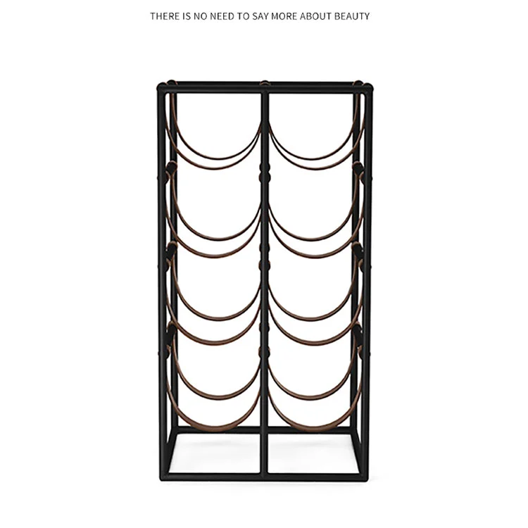 Metal Countertop Wine Rack